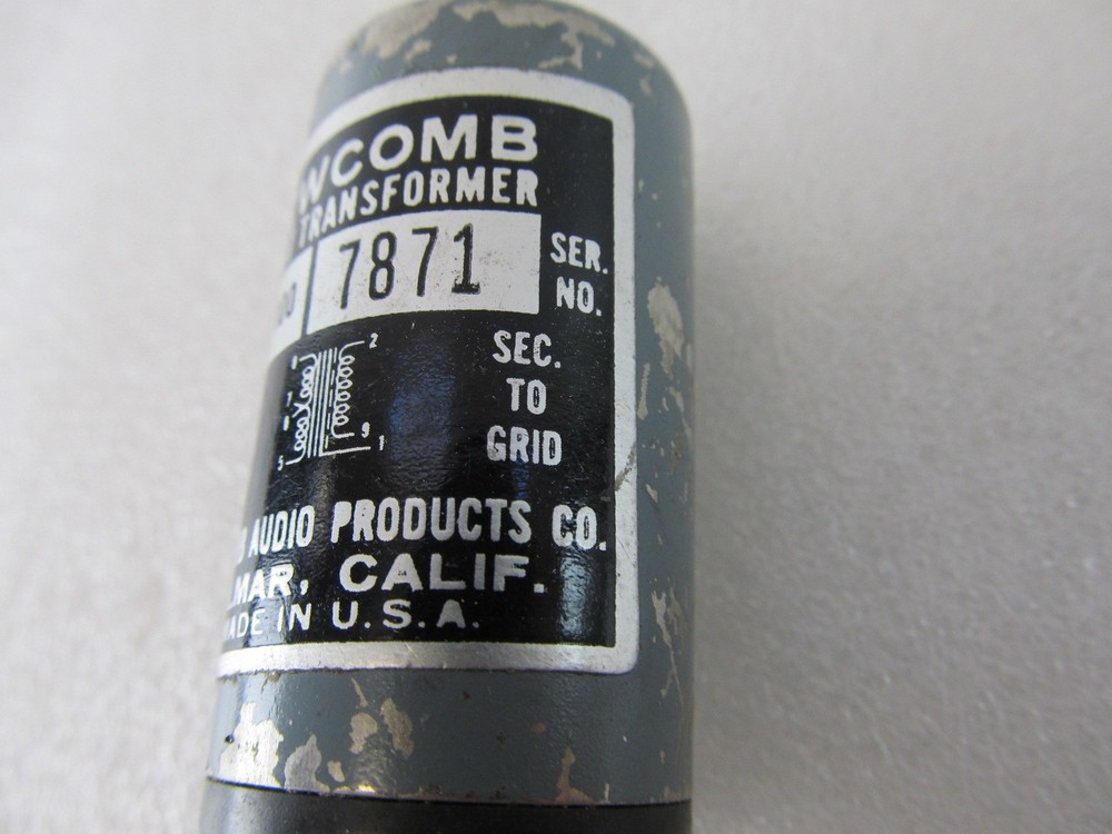NEWCOMB TR-100 MICROPHONE AUDIO INPUT TRANSFORMER