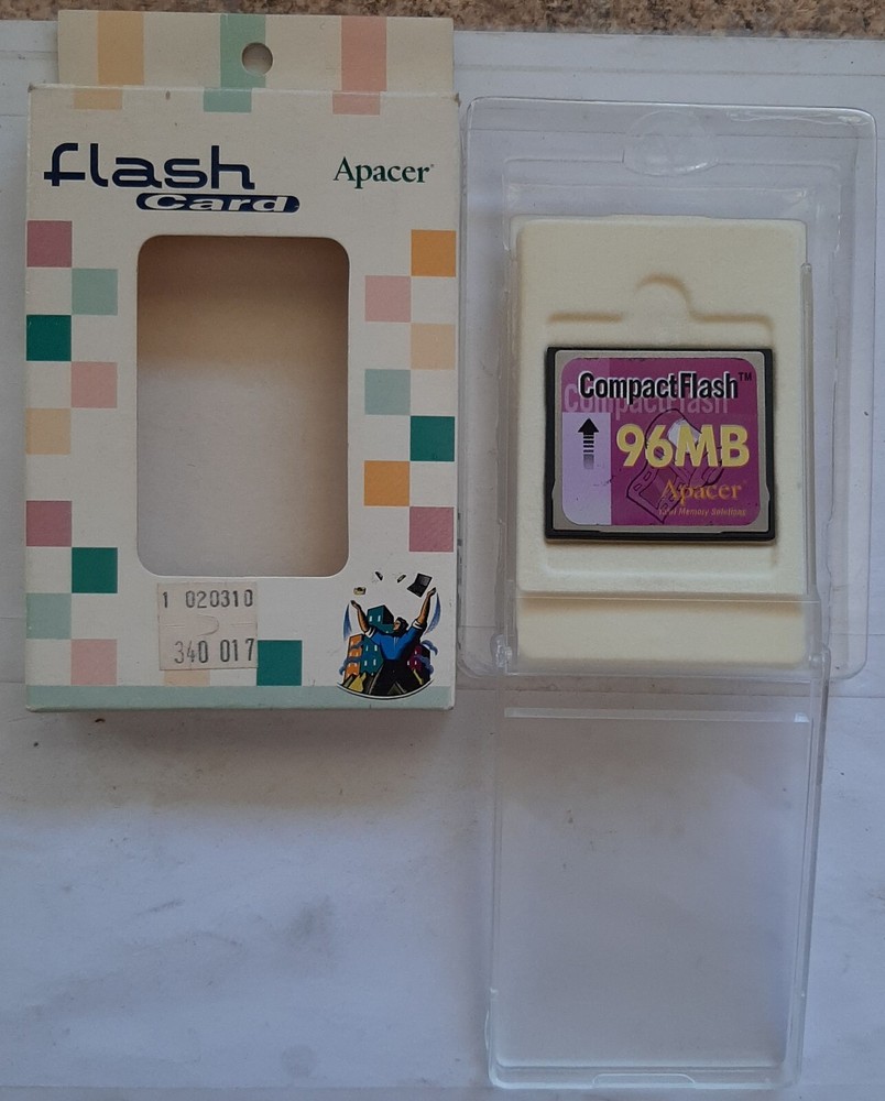 APACER 96MB COMPACT FLASH CARD ... PRICE SLASHED TODAY !