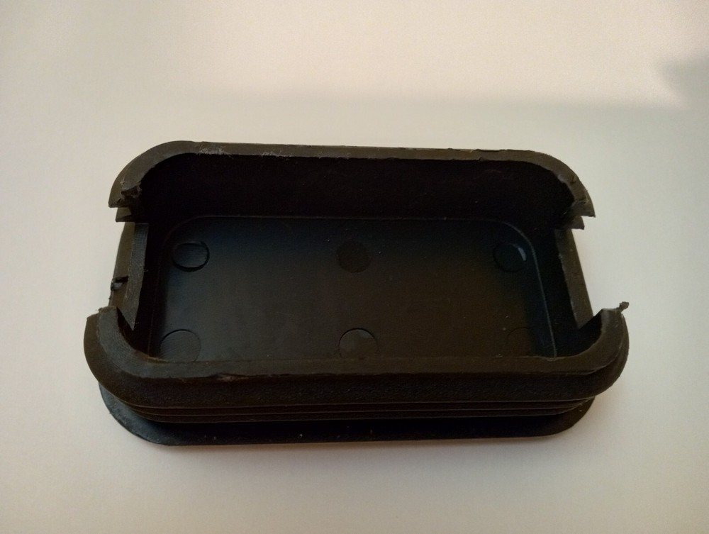 Bowflex Plastic End Cap Cover 1.75 X 3 Inches Frame Insert for Many Models