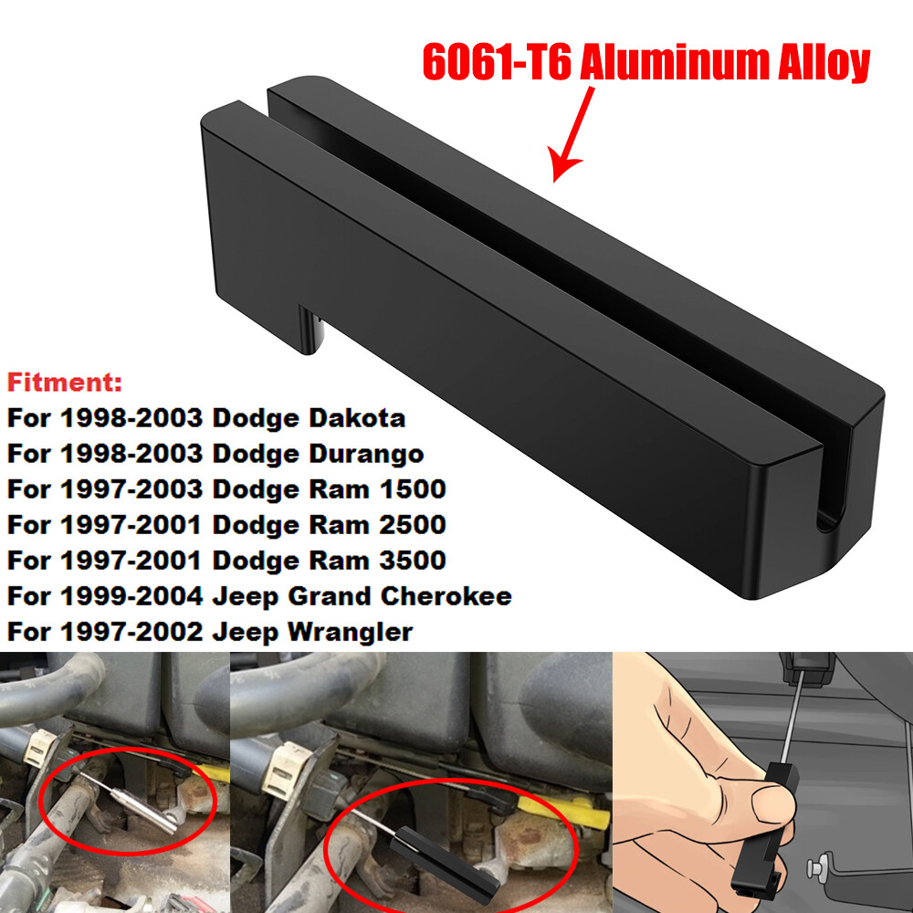Billet Throttle Kickdown Cable Replace End For 98-03 Dodge Ram 1500 2500 Durango