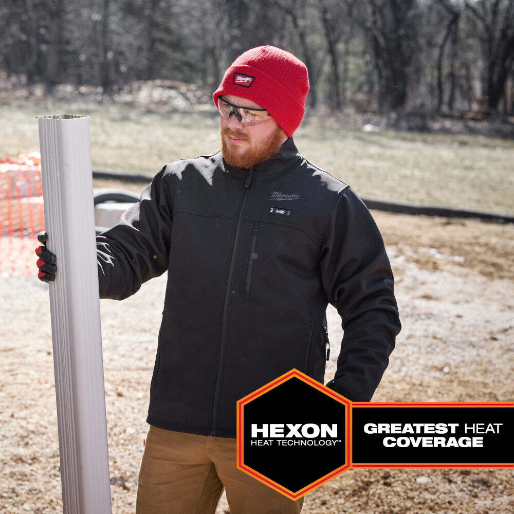 Milwaukee M100B-20M M12 12V Durable Li-Ion Heated TOUGHSHELL Jacket - Bare Tool