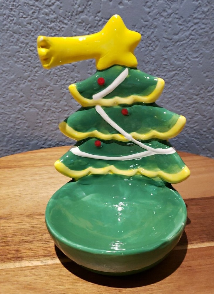Vintage Christmas Tree Spoon Rest