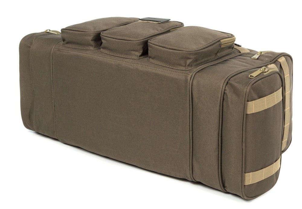 K-Cliffs 22"/ 30" Gun Range Tactical Duffel Bag with US Flag Patch & Lockable