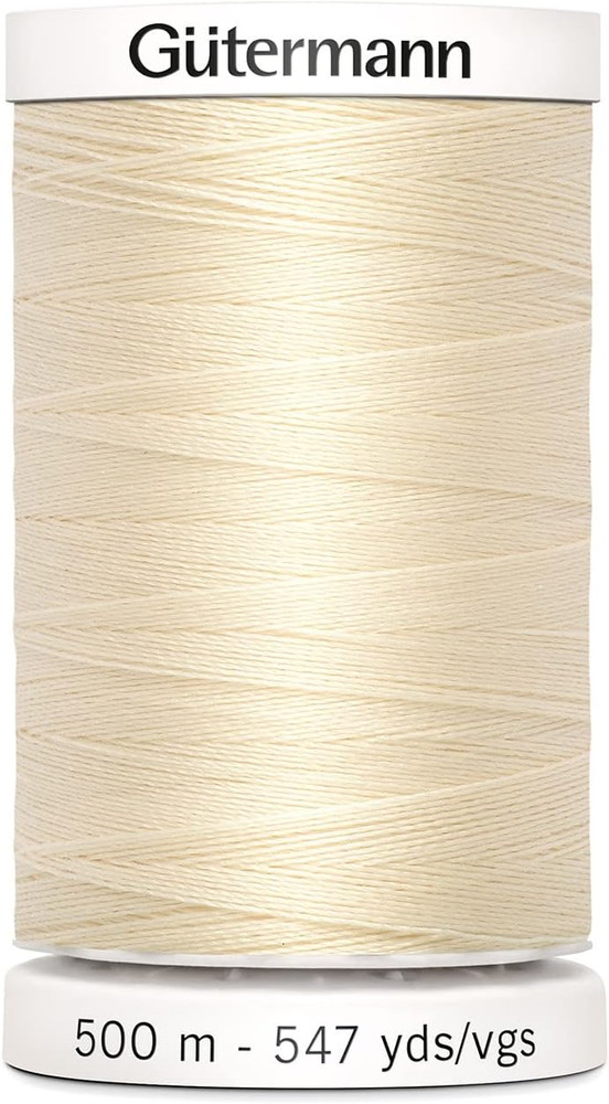 Gutermann Sew-All Thread 547Yd, Ivory