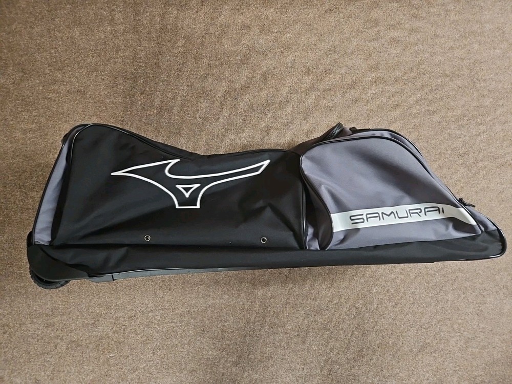 Mizuno Samurai Wheel Bag 24 Charcoal/Black
