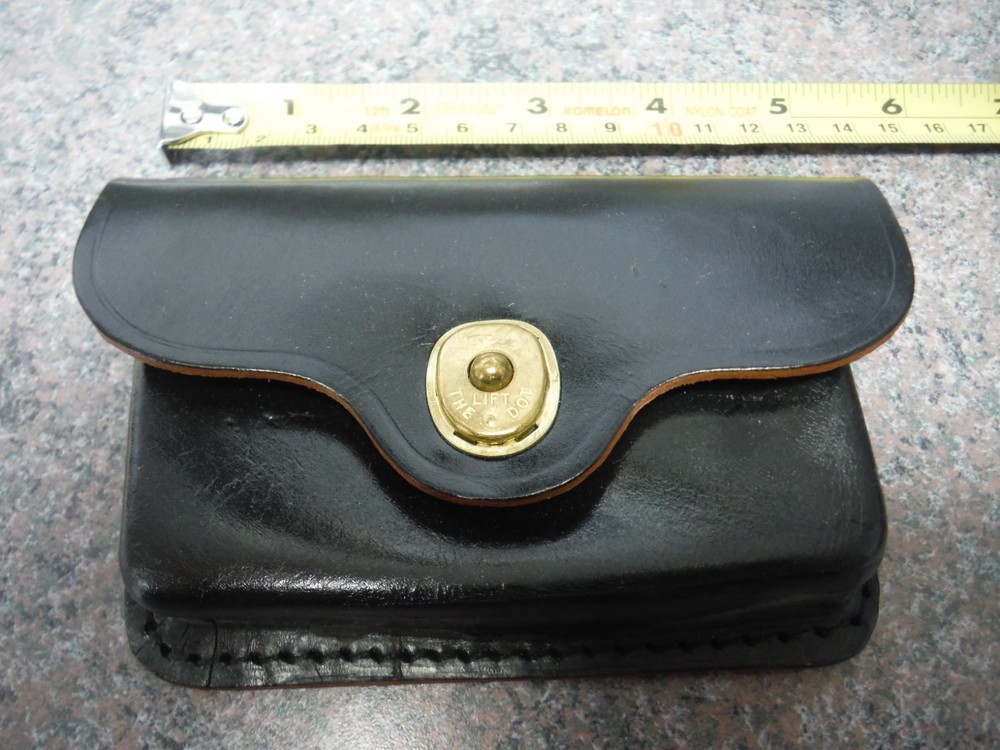 U.S. Army Leather 1987 Dated Agora First Aid Pouch