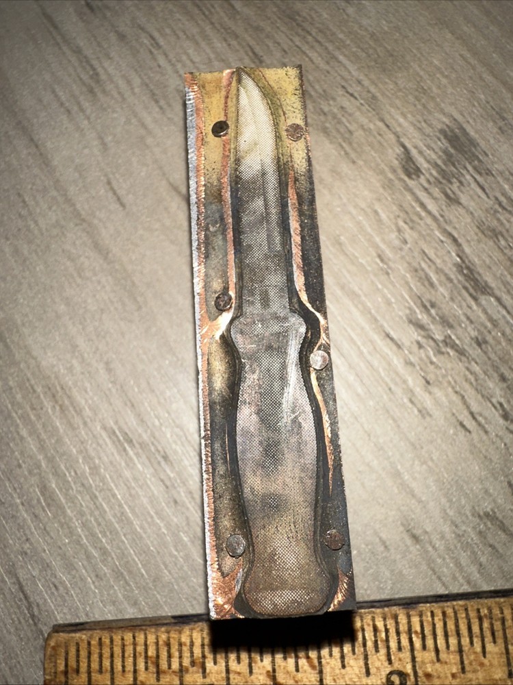 Printing Block “ Fixed Blade Knife “