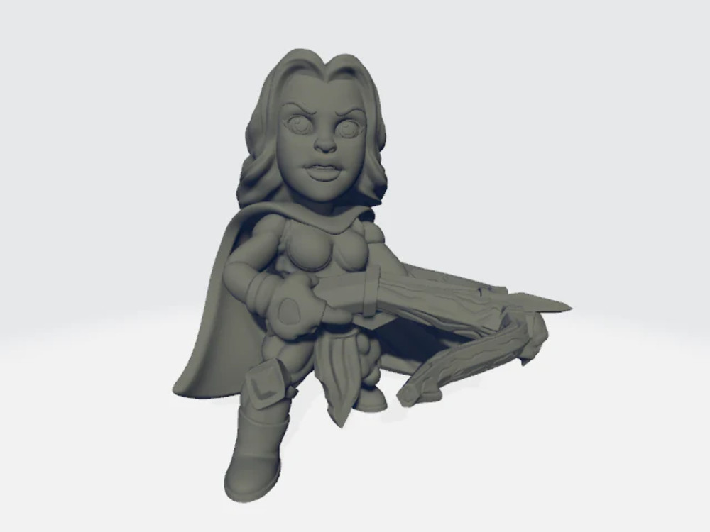 Chibiatures - Amazon Crossbow #2