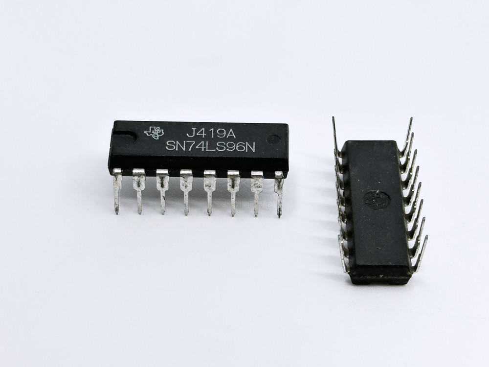 5PCS SN74LS96N TI 5-Bit Shift Register Serial Parallel Data Entry DIP-16
