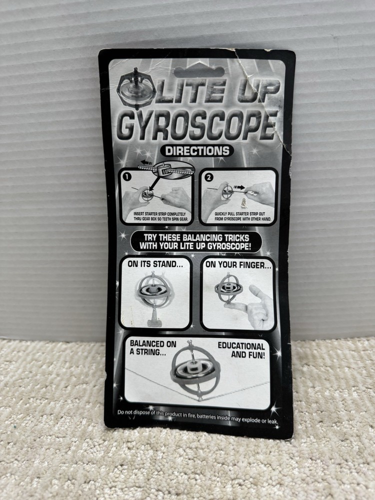 Lite Up Gyroscope New