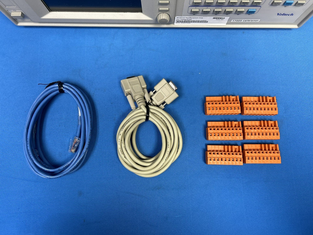 Voltech PM6000 6 Channel, 30A Multi-Phase Power Analyzer *COMPLETE*