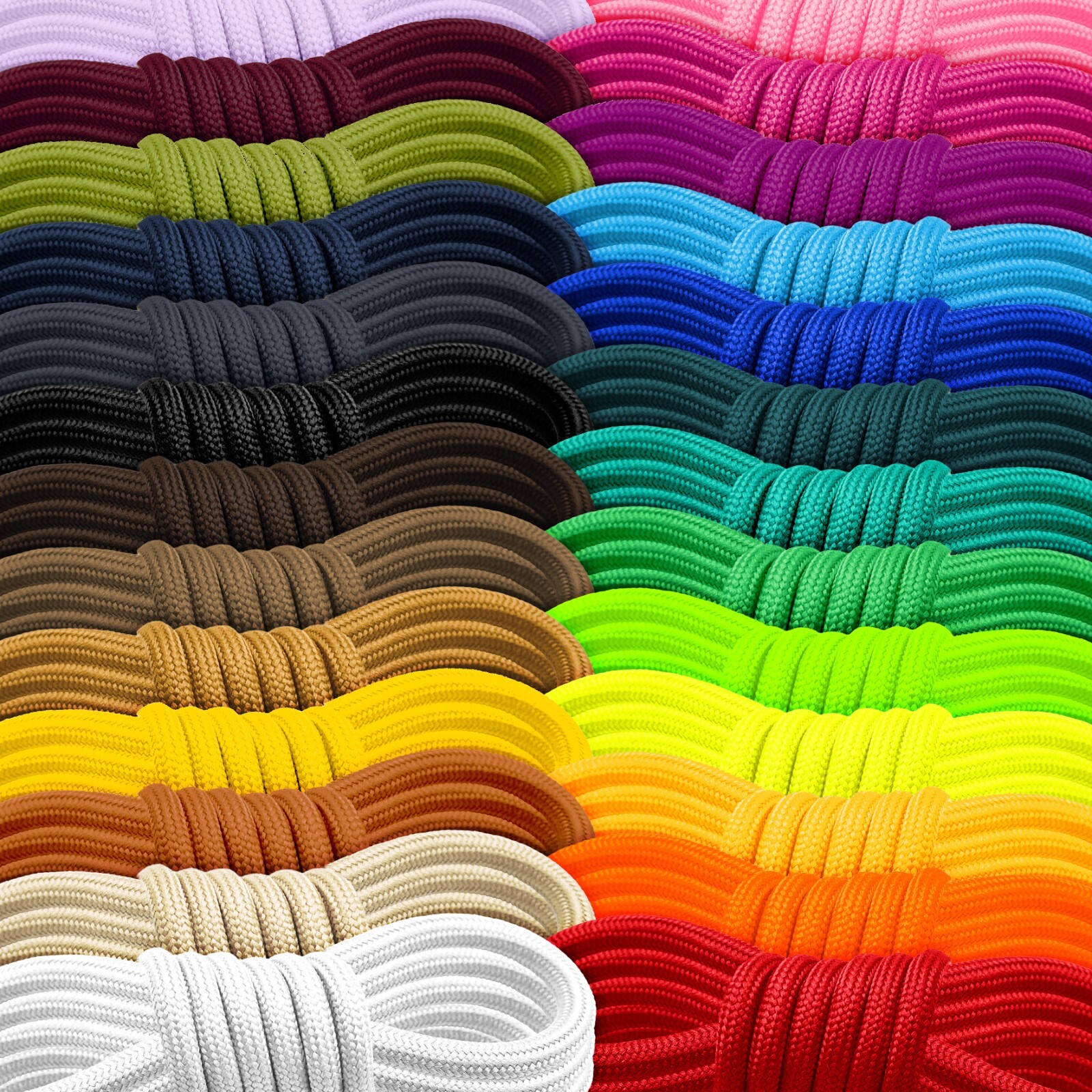 Premium ROUND Athletic 3/16" SHOE LACES - Sport Sneaker Boot Casual Shoe Strings