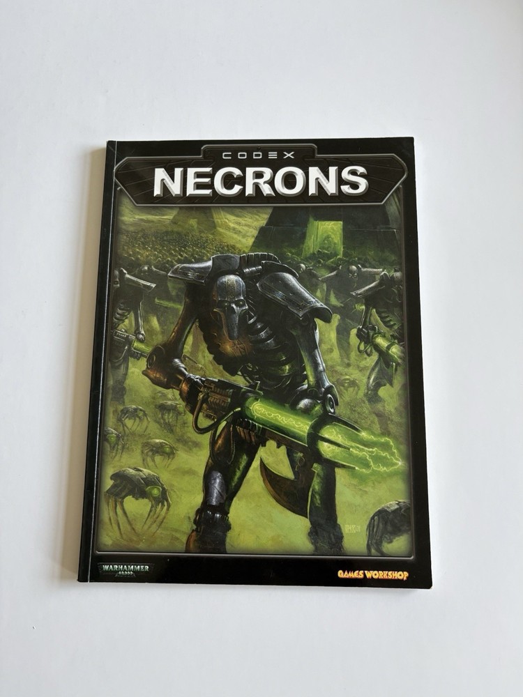 Warhammer 40K Codex Necrons Games Workshop 2002