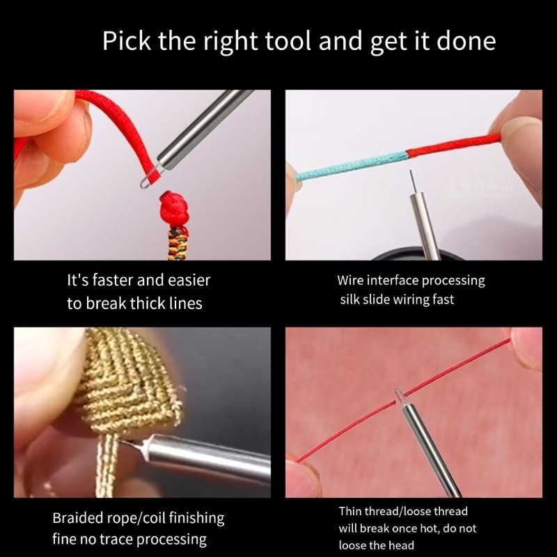 Thread Burners Tips Suitable for Bead Weaving and Stringing Projects Supplies