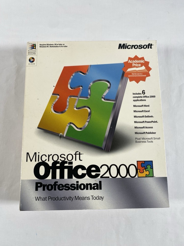 Microsoft Office Professional Academic 2010 w/Key