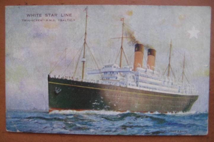 BALTIC (White Star) White Star in upper corner