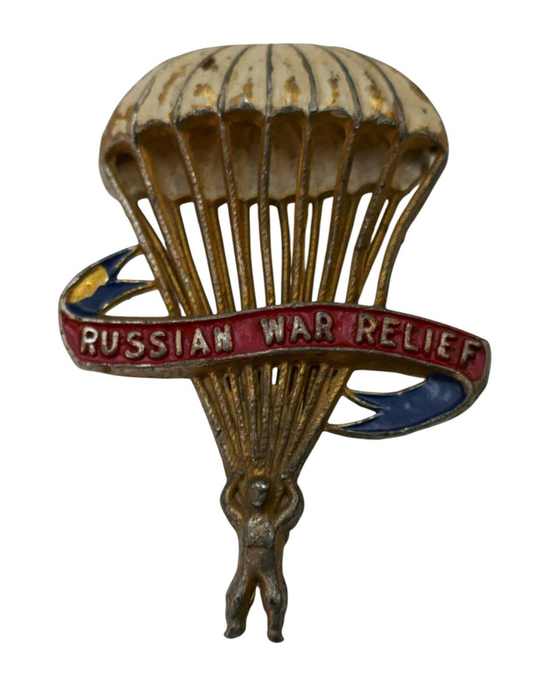 Original WWII Russian War Relief Pin