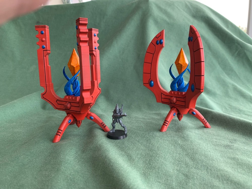 Wargame scenery 28mm - Plasma Generators (x2) - Compatible with Eldar armies