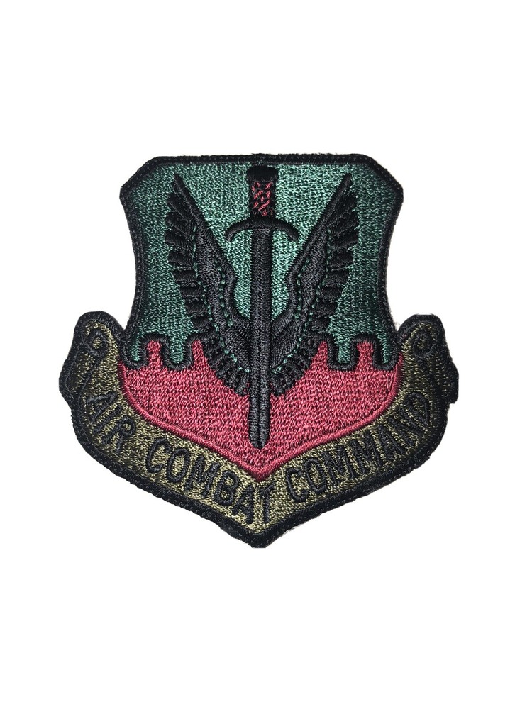 U.S. Air Force Air Combat Command Subdued Patch Insignia