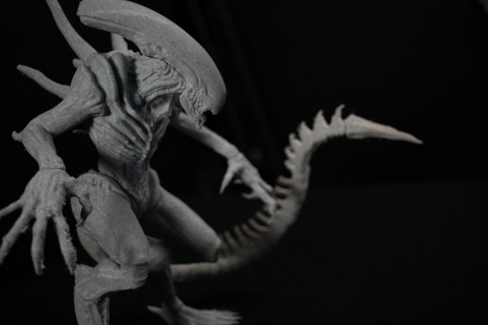 Alien Xenomorph 3D Print Diorama Model Kit 