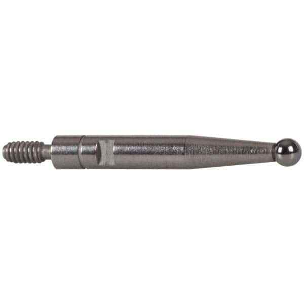 Interapid 0.65" Length Carbide Replacement Dial Test Indicator Tip, 0.08" Ball