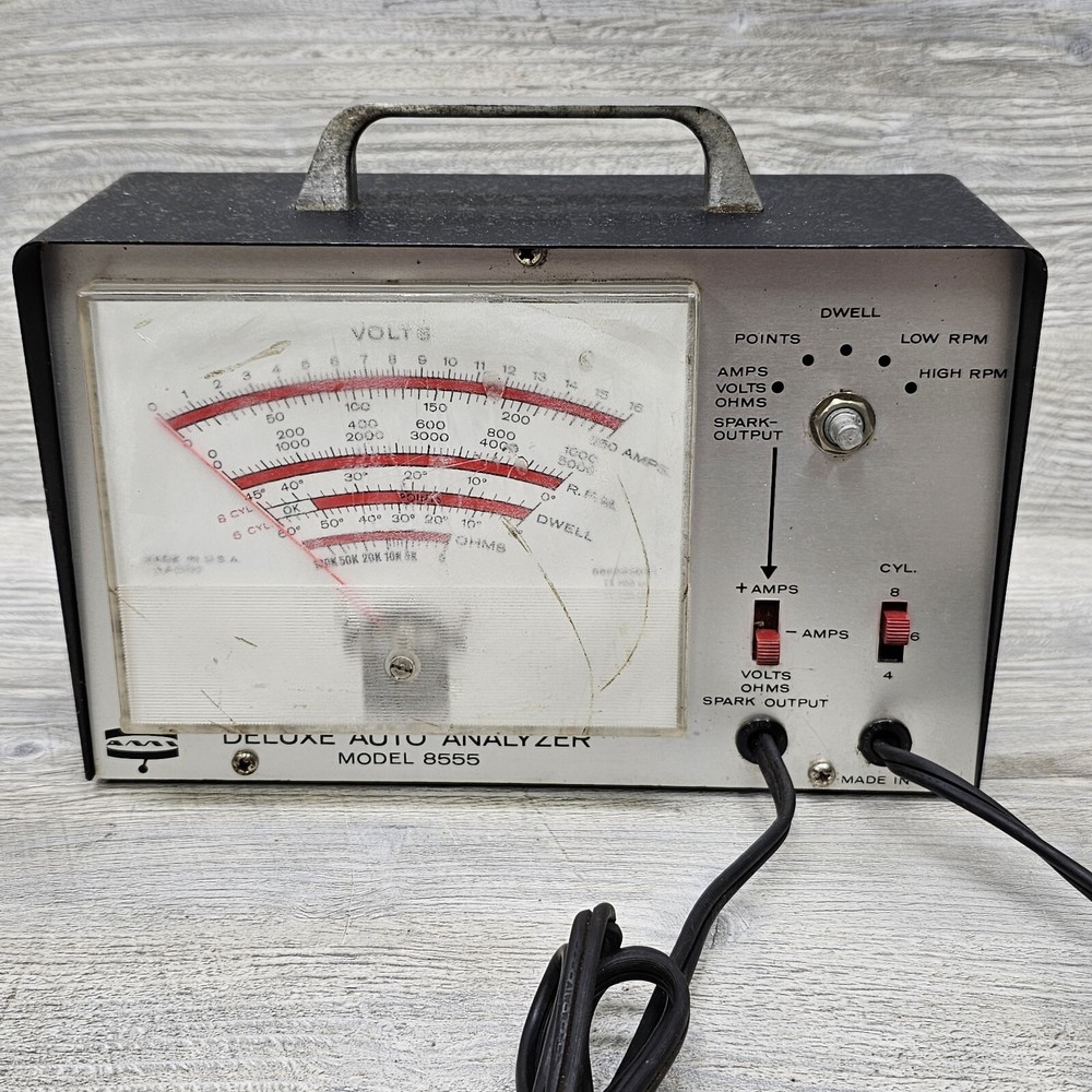Deluxe Auto Analyzer Model 8555 Auto-Marine Instruments Corp Precision Testing