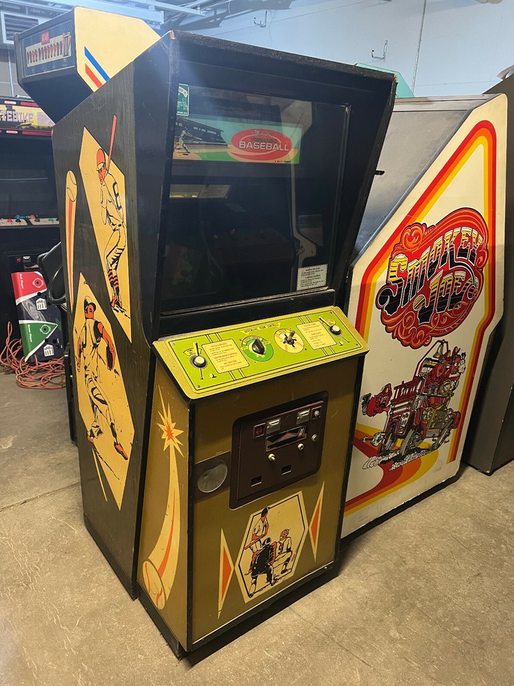 TORNADO BASEBALL ARCADE MACHINE by MIDWAY 1976 (Excellent Condition)