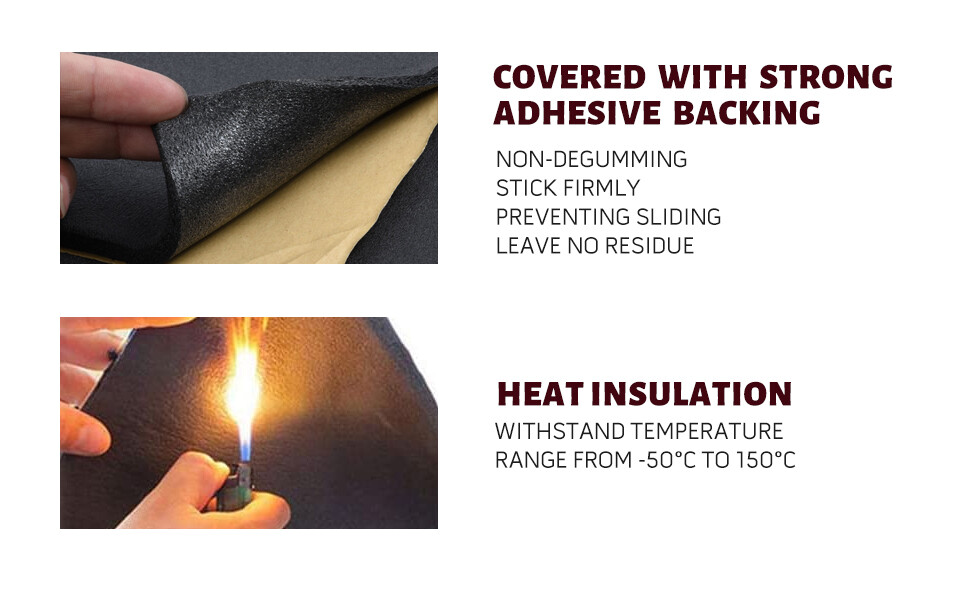 Foam Insulation Neoprene Sheets With Adhesive Multi-Function Soundproof Large