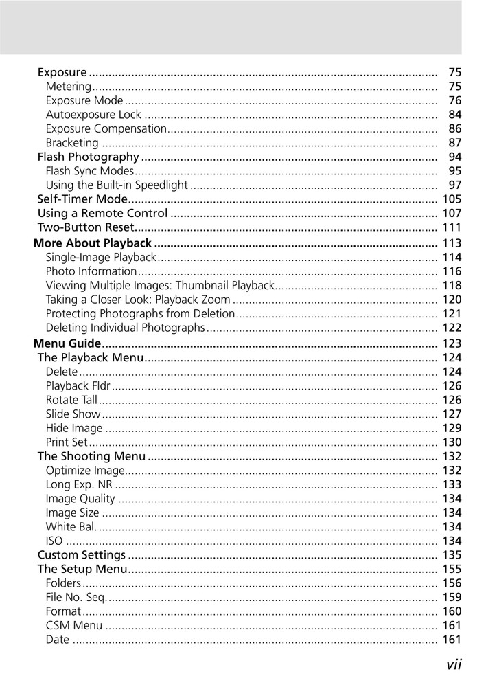 Nikon D70s — User Guide Manual Documentation Reference — 218 Pages — USA Made