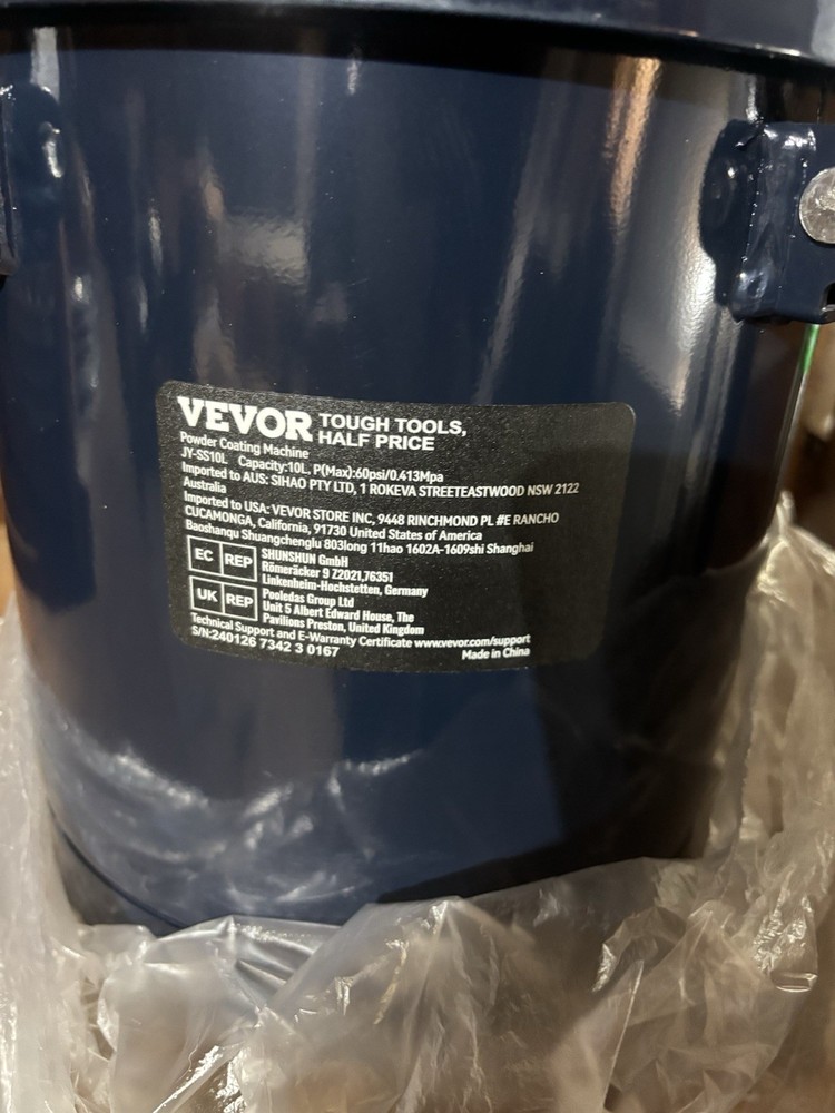 Powder Coating Machine Made By Vevor