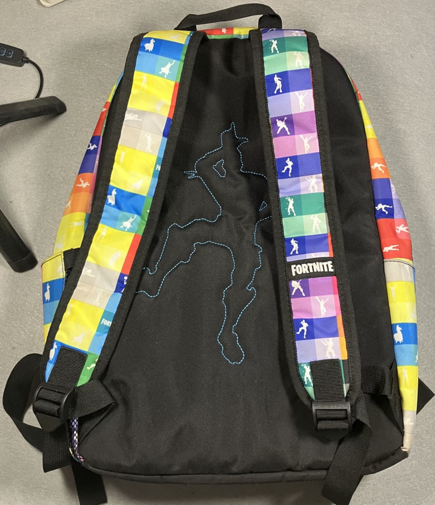 FORTNITE Backpack Multicolor for School Multicolor with Pockets #1045