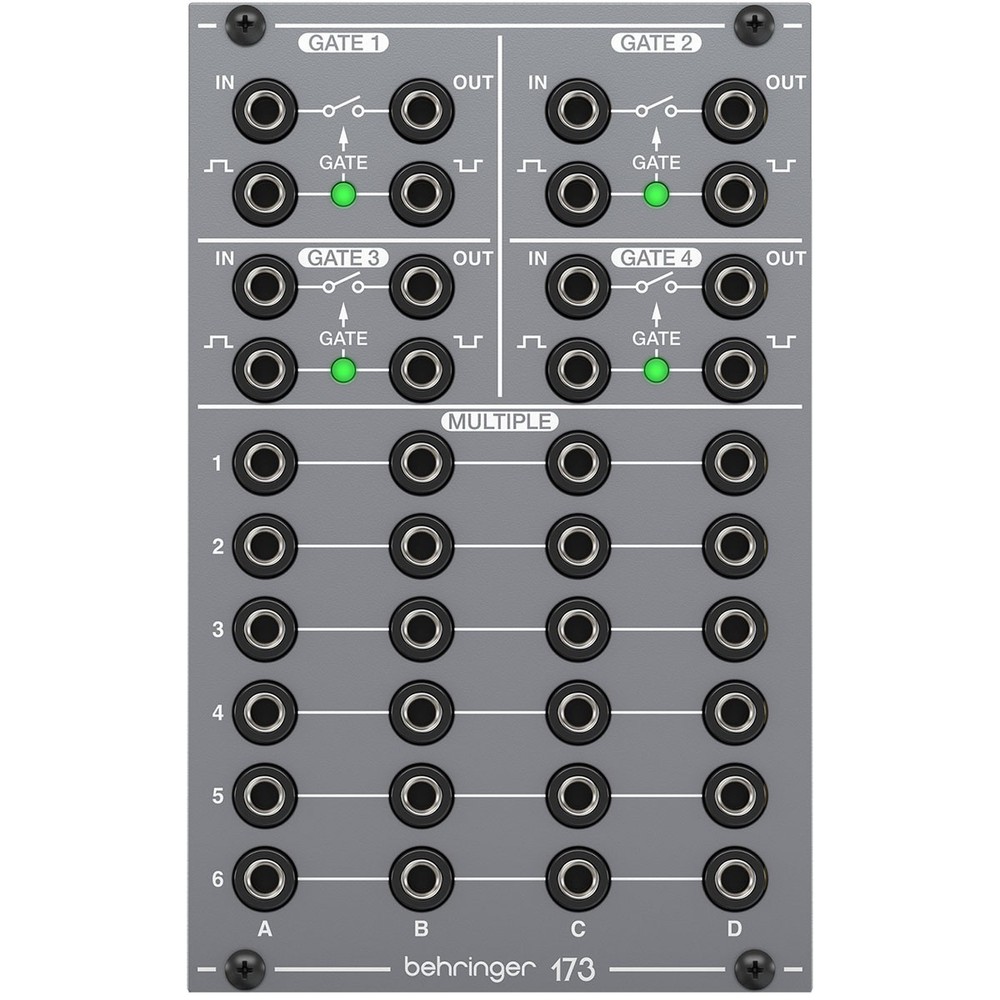 Behringer System 100 173 Quad Gate/Mult Module