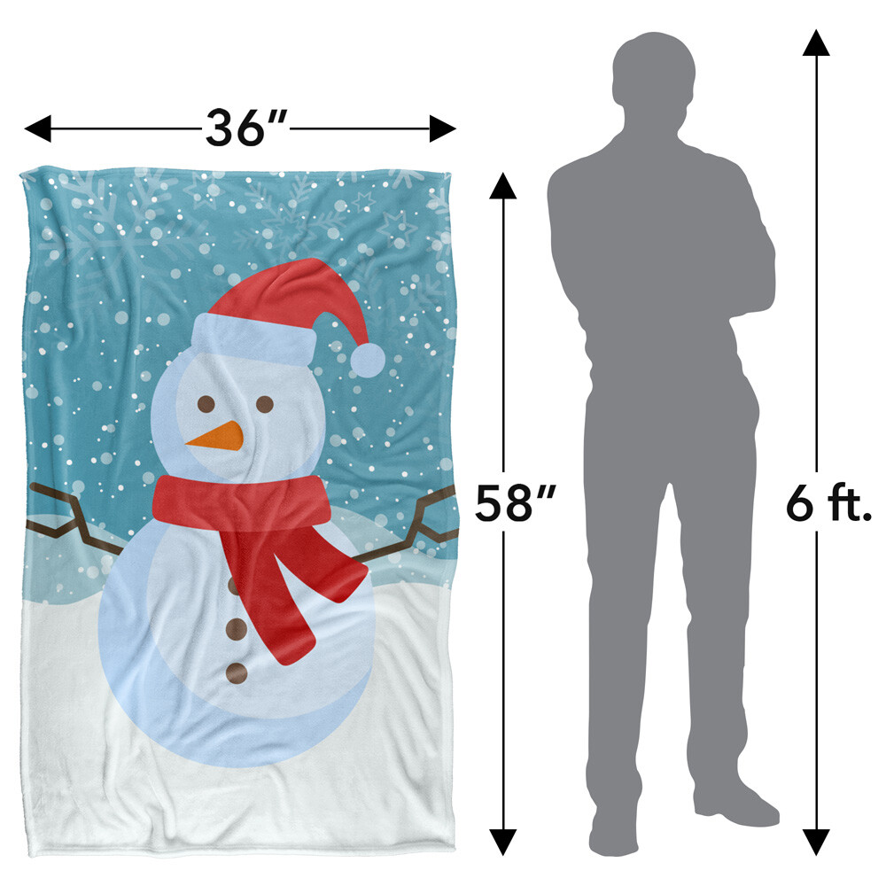 Snowman Silky Touch Super Soft Throw Blanket