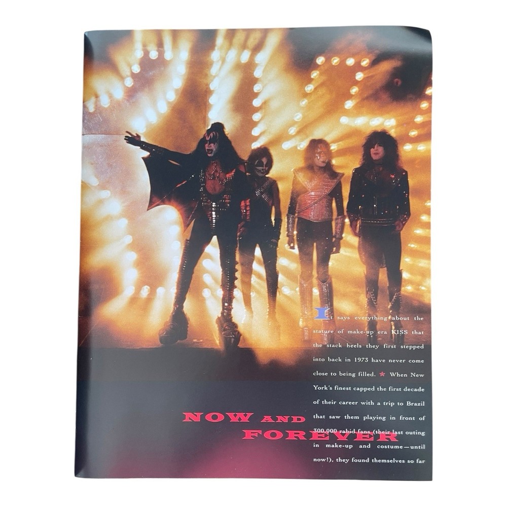 Kiss Alive Worldwide Tour 1996-1997 Program Book