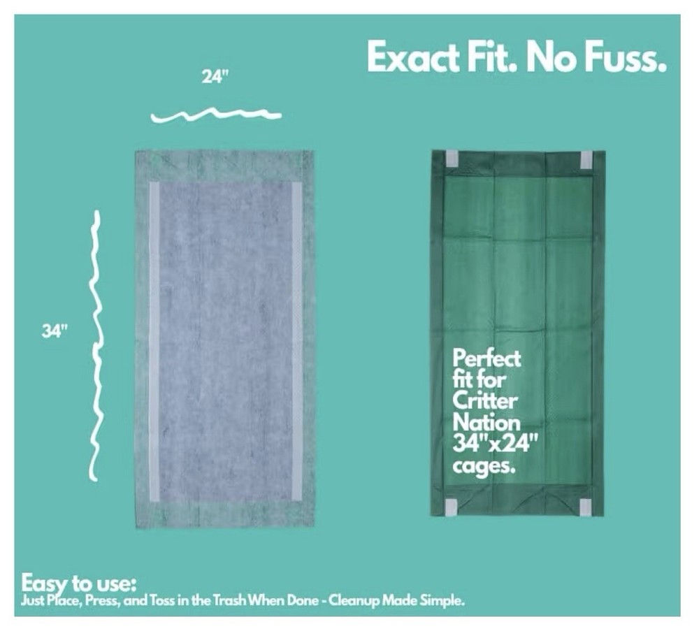 Hoppd Disposable Cage Liners For Critters