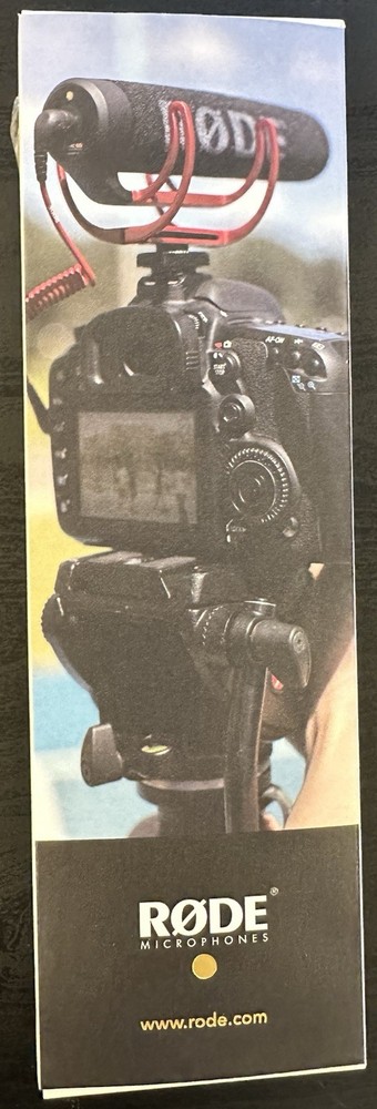 Rode VideoMic GO Lightweight On Camera Microphone