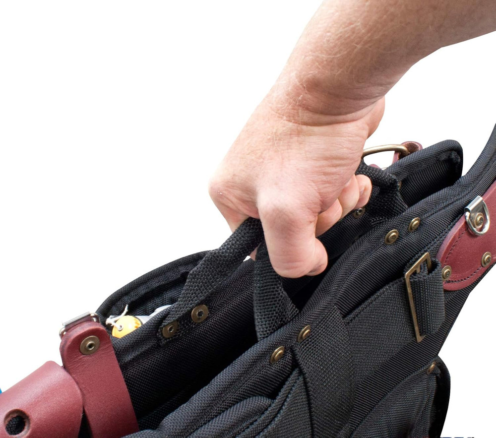 CLC 54560 Elite Adjustable Tool Apron - 19 Pockets for Pros