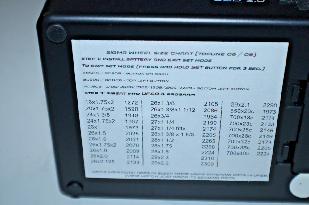 Sigma Universal Fast SettingBox Cycling Computer Programming Diagnostic FreeShip