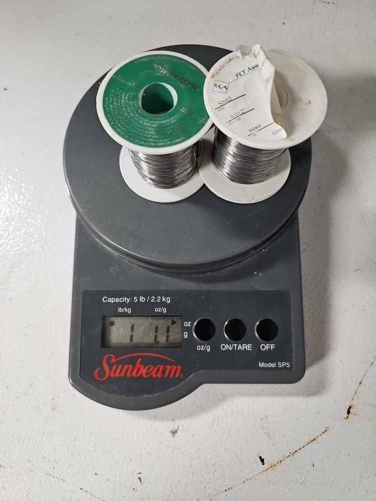 Power Core solder wire diameter. 012" 2 -1/2 Lb Each