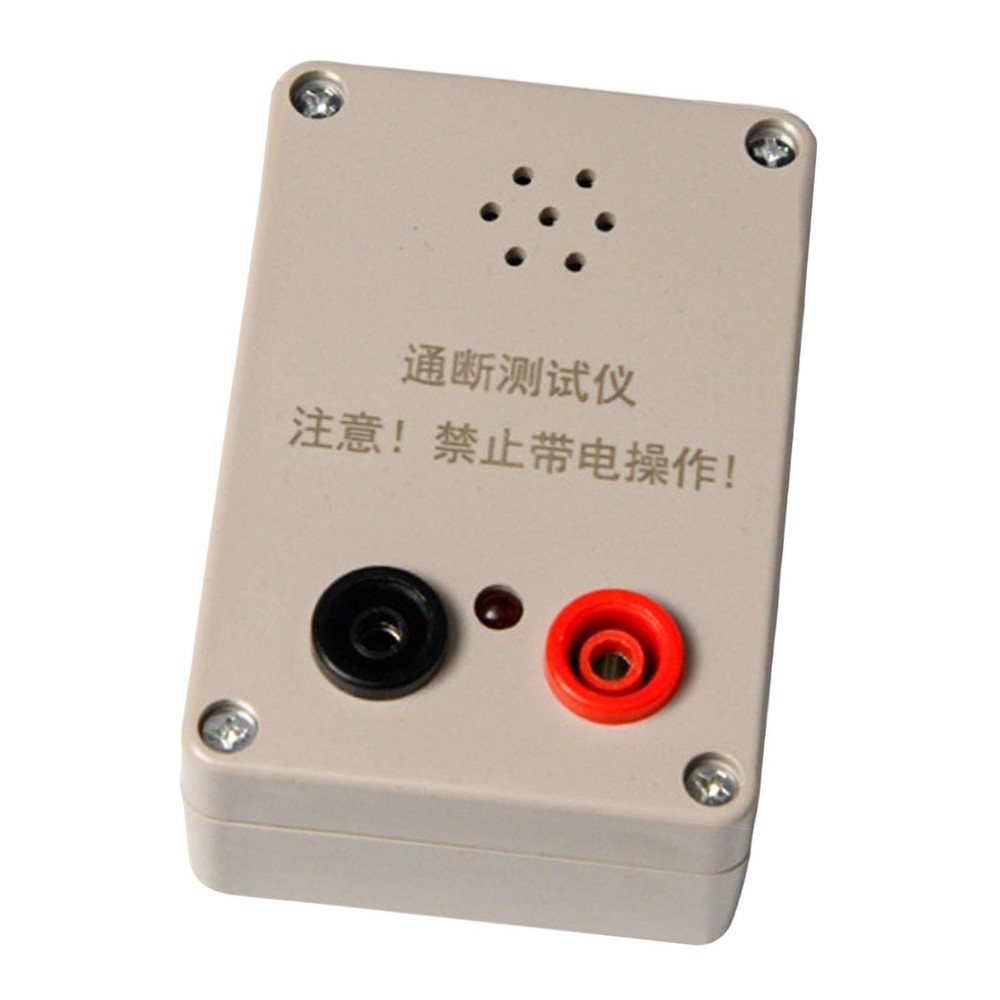 Continuity Tester with Sound and Visual Indicator for Cable Switch Measuring