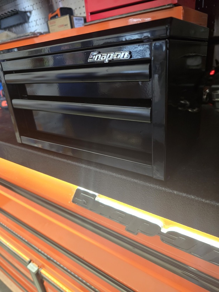 snap on mini tool box Black.