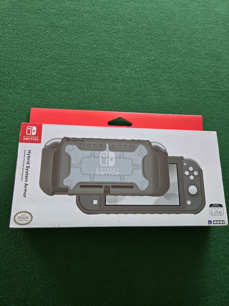 HYBRID SYSTEM ARMOR FOR NINTENDO SWITCH CLEAR & GRAY TURQUOISE