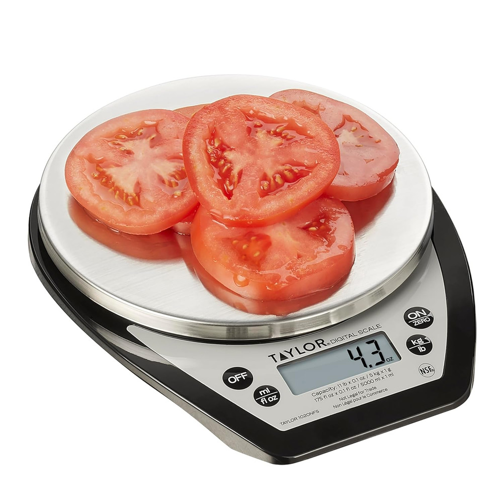 1020NFS Compact Digital Scale, Multi-Functional Food Scale for Precise Weight Me