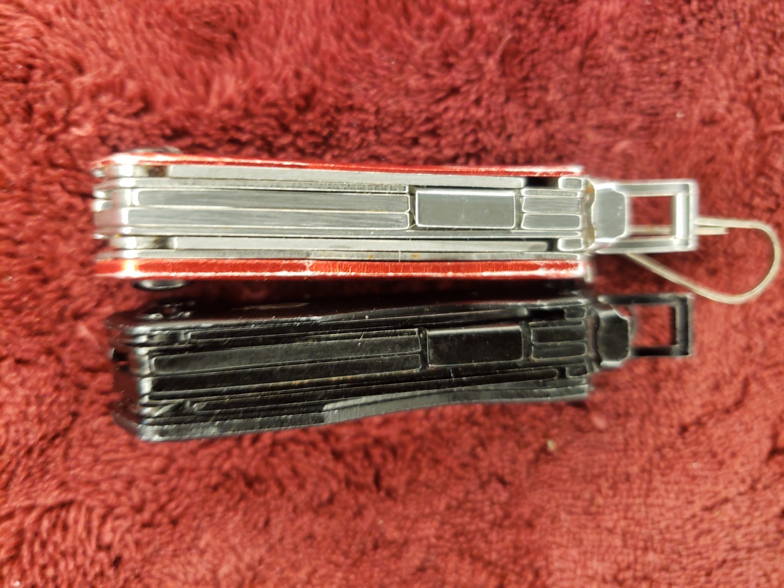 🔪🔪 Lot of 2 Gerber Multi Tool Dime multiplier Black & Red