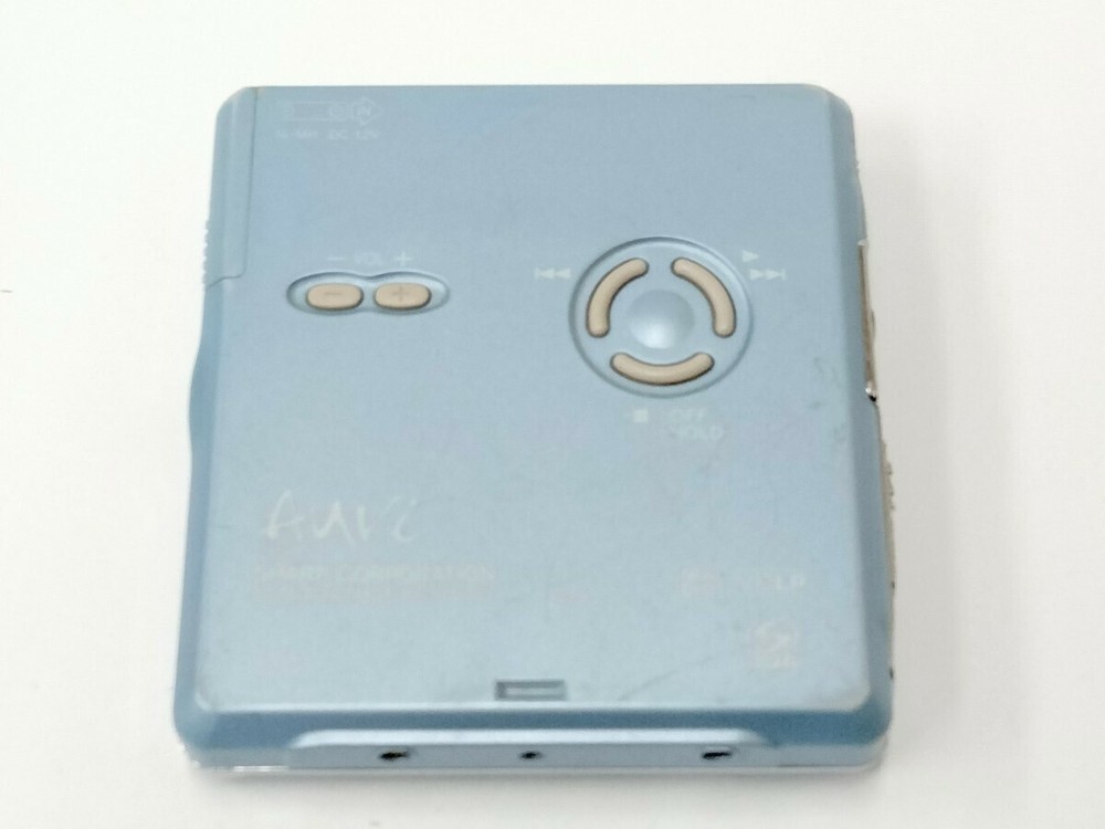 SHARP MD-DS5 Portable MD Player Silver Good