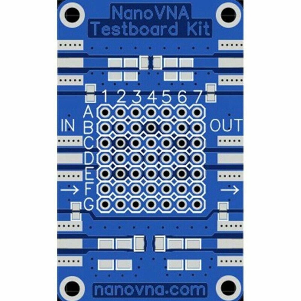 Customizable For NanoVNA Testboard Circuit Board for Vector Network Analyzers