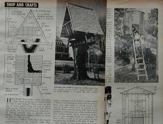 Building Treehouses 5 Design PLANS with or without Tree