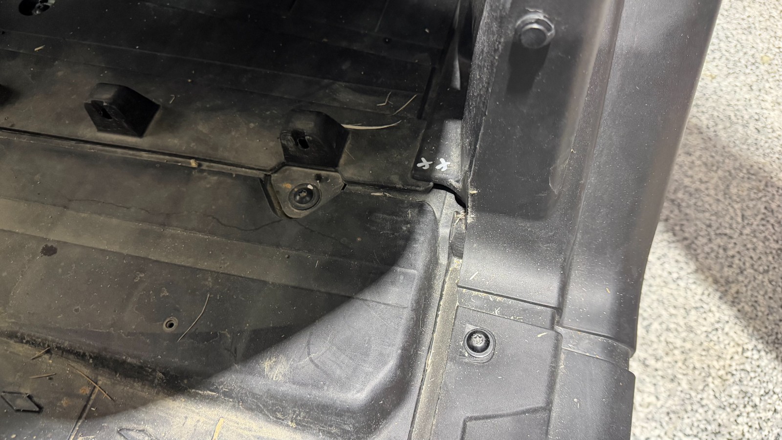 Can Am Defender 16-25 Under Seats Subwoofer Box 2X10" Sealed Birch 3/4