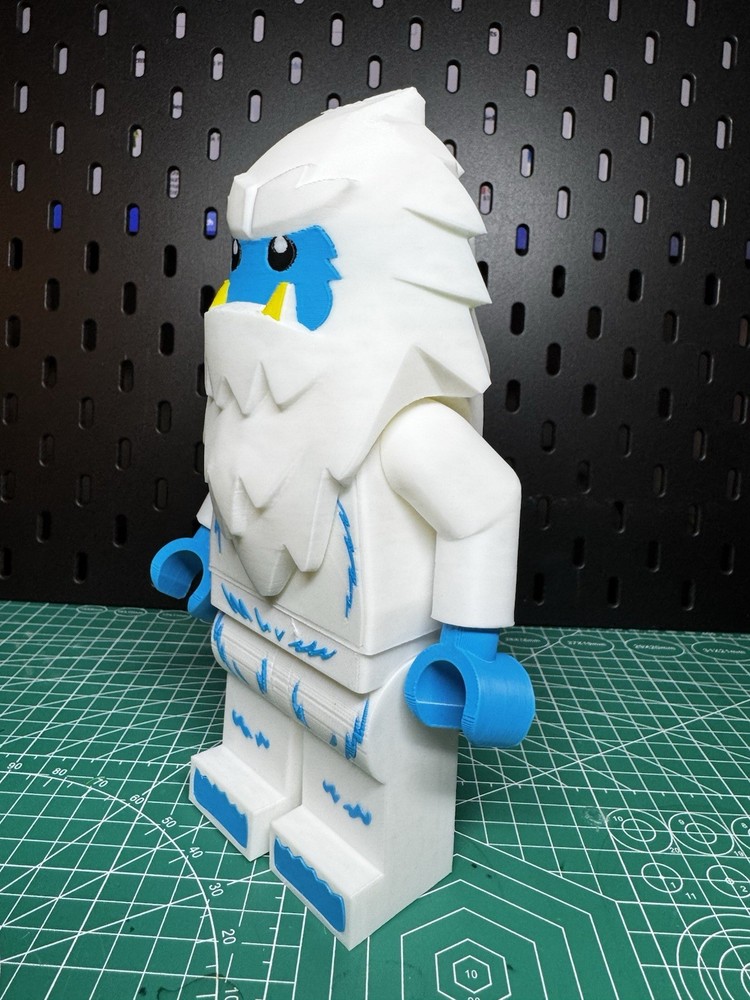 3D PRINTED - 9" -LEGO - YETI