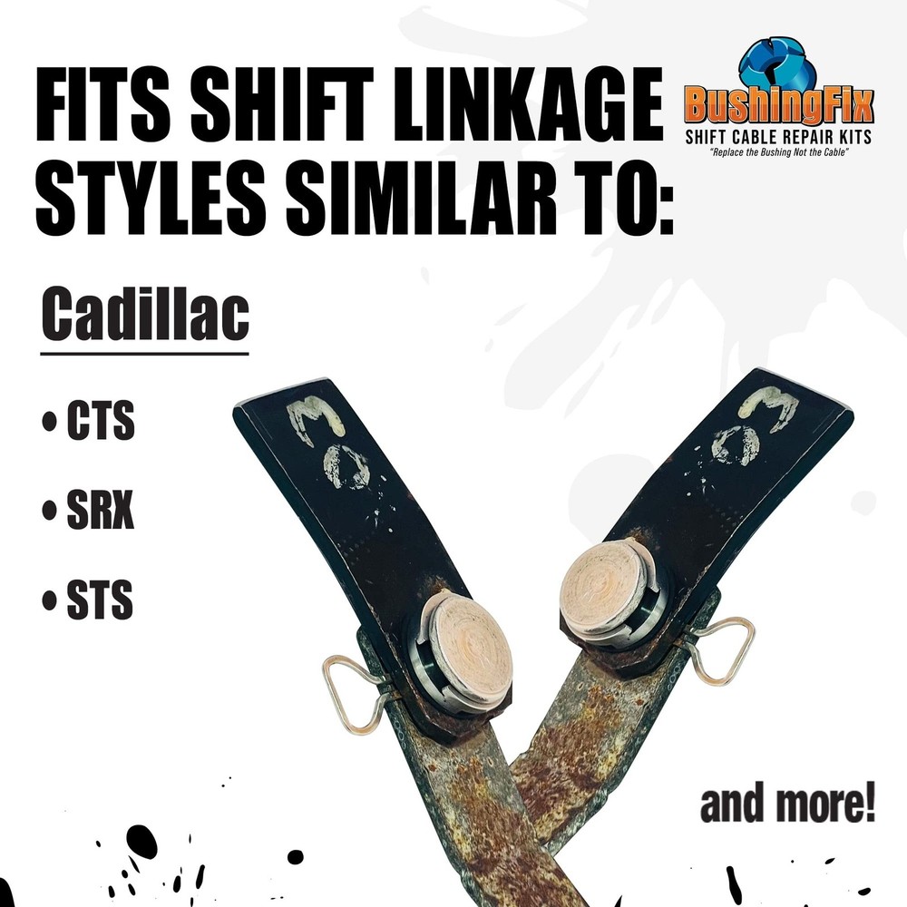 BushingFix RX1Kit Transmission Shift Linkage Repair Kit, Automatic Transmissi...